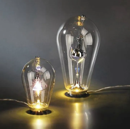 Art Glass Lamps Modern Minimalist